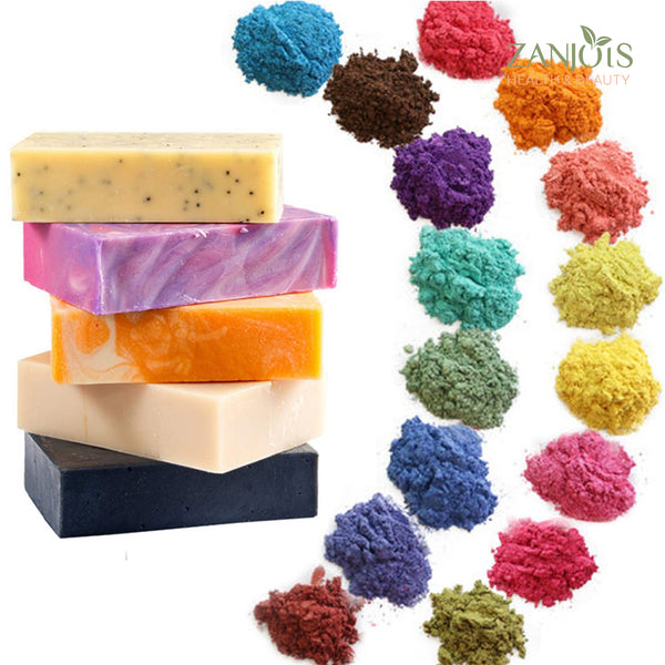 Cosmetic Grade Mica Powder Pigment For Soaps Candles Resin Eyeshadow Lipstick Nail Polish/Gel and more