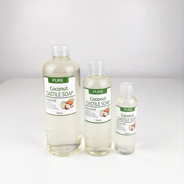 Unscented Coconut Castile Liquid Soap