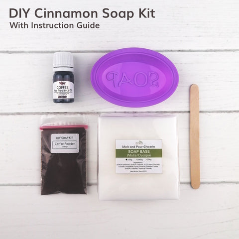 DIY Coffee Soap Kit (Melt and Pour Soap) Glycerin Soap Base DIY
