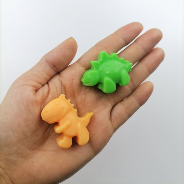 DIY Soap Making Kit for Kids Mini Dinosaurs Longneck Triceratops Trex Hand or Body Soap