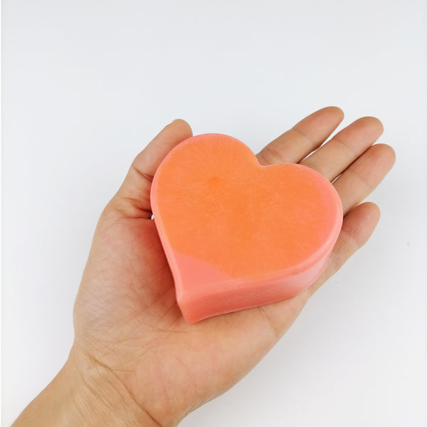 Silicon Mold 3D Heart Shaped Soap Molder For Soap Making Handmade Craft Baking Food Grade