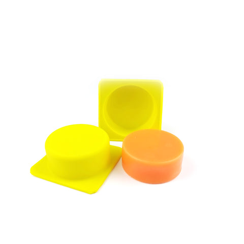 Round Silicone Mold For Soap Making Handmade Craft Baking Food Grade